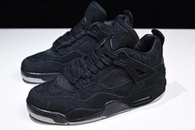 Air 001 4 Jordan retro Nike 930155 black kaws 0712